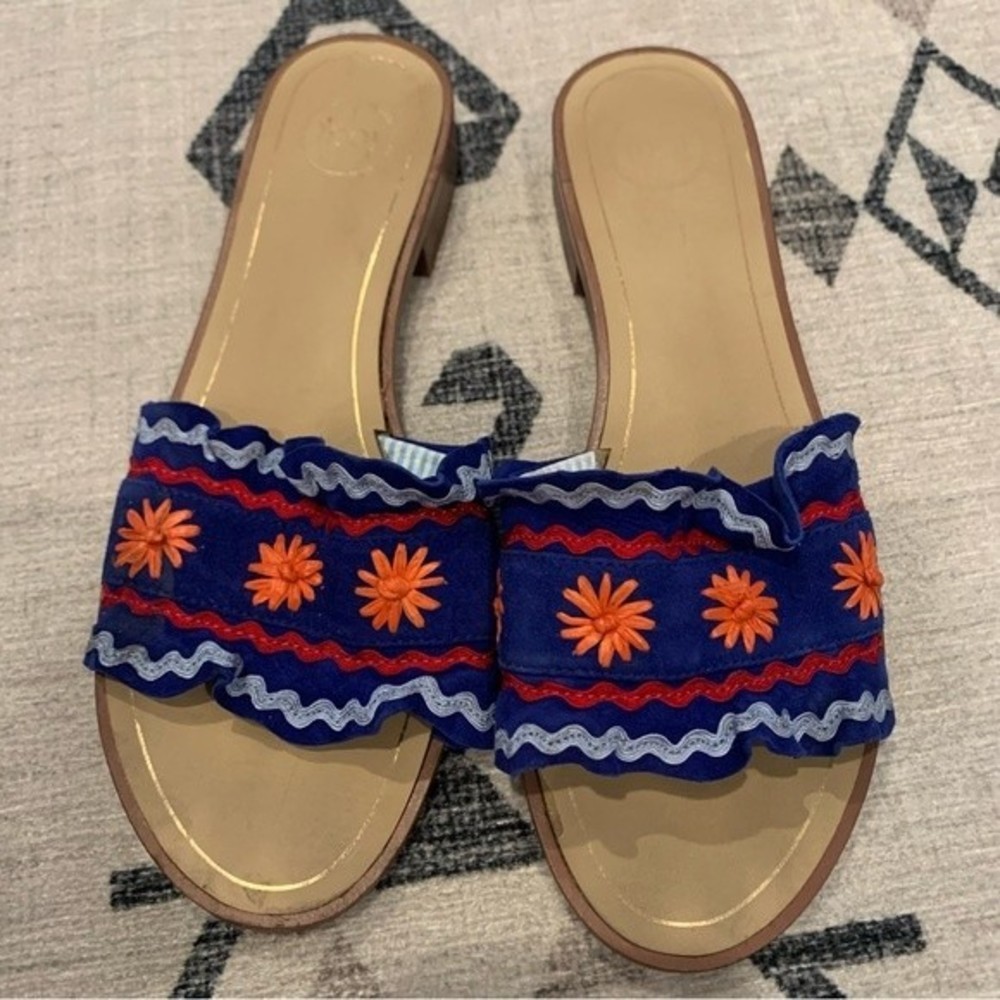 1901 floral sandals size 7.5